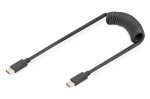 Digitus Cavo A Spirale Usb 2.0 - Da Usb - C A Usb ...