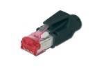 Connettore Hirose Maschio Rj45 Cat.6 Per Cavo Rete