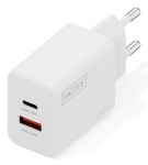 Caricatore Usb Gan 30W, 1X Usb-C, 1X Usb-A