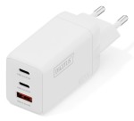 Caricatore Usb Gan 67W, 2X Usb-C, 1X Usb-A