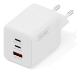 Caricatore Usb Gan 100W, 2X Usb-C, 1X Usb-A