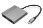 Digitus Adattatore Grafico Usb Type-C Hdmi 4K 2In1