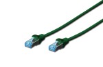 Cavo Rete Cat 5E Schermato Sf/Utp Colore Verde Mt ...