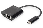 Adattatore Usb-Tipo-C / Rete Gigabit + Porta Pd Pe...