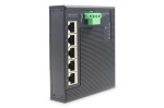 Switch 5-Porte Gigabit Flat Din Rail Industriale