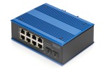 Switch Gigabit Ethernet Poe Industriale A 8+2 Porte