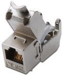 Inserto Jack Schermato Rj45 Cat 6A Toolfree