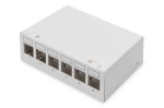 Digitus Desktop Modular Blank Patch Panel, Scherma...