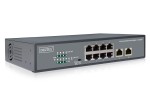 Switch 8 Porte Fast Ethernet Poe 120 Watt Con 2 Po...