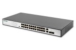 Switch Rete 24 Porte Poe Fast Ethernet 390 Watt Di...