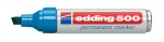 Edding 500 marcatore permanente Punta smussata Blu...