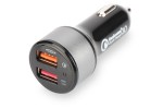 Caricabatteria Per Auto Quick Charge 3,0 2 Porte 3...