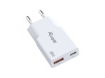 Alimentatore 20W Gan 2 Porte Slim W 1*Usb C+1*Usb ...