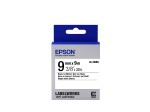 ORIGINALE Epson Nastro Nero su bianco LK-3WBN C53S...