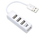 Ewent EW1122 hub di interfaccia USB 2.0 Bianco