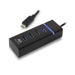 Ewent EW1137 hub di interfaccia USB 3.2 Gen 1 (3.1...