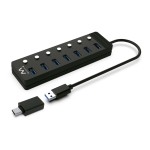 Ewent EW1147 hub di interfaccia USB 3.2 Gen 1 (3.1...