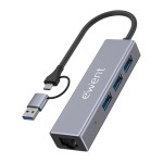 Ewent EW1159 hub di interfaccia USB 3.2 Gen 1 (3.1...