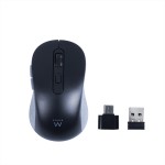 Ewent Mouse Wireless 2.4 GHz USB-A tasti silenzios...