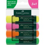 Faber-Castell Textliner 48 evidenziatore 4 pz Verd...