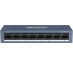 Switch Hikvision 10/100 Case Metallico - Soho 8 10...