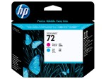 ORIGINALE HP Testina per stampa ciano / magenta C9...