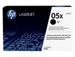 ORIGINALE HP toner nero CE505X 05X 6500 pagine