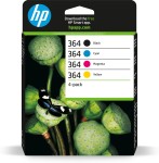 Hp Cart Ink Multicolor (Bk + C + M + Y) N.364