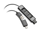 HP Poly DA85 USB to QD Black Adapter TAA Adattator...