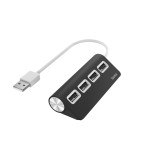 Hama Hub USB 2.0 da tavolo, 4 porte, cavo integrat...