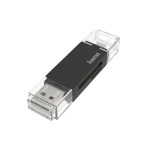 Aggiungi al carrello Hama Lettore USB 2.0, SD/Micro SD, OTG Hama Lettore USB 2.0, SD/Micro SD, OTG
