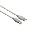Hama Cavo USB A 2.0/USB B 2.0, 1,5 metri, grigio, ...