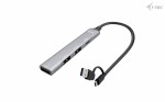 I-Tec Usb-C/Usb-A,Hub 1X Usb 3.0 + 3X Usb 2.0,Metal