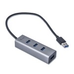 I-Tec Cavo Usb 3.0 Metal Pass Hub 4 Port Without P...
