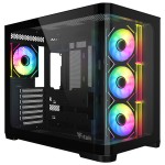 Itek Case Dark Cave Curved, Gaming Tower, Atx, 4X1...