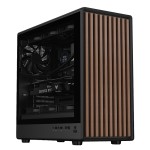 Case Woody W2B Gaming  Tower  Atx 4X14Cm Black Fan...