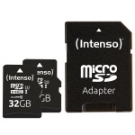 Intenso Micro Sd Uhs-I  Premium Con Incl Sd Adapte...