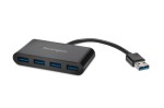 Kensington Hub a 4 porte USB 3.0 UH4000 - Nero