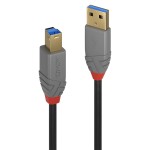 Lindy 5M Usb 3.1 Gen1  Kabel A/B, Anthra