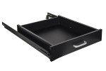 Cassetto Estraibile Per Armadi Rack 19&#34; Nero P...