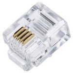 Compra Confezione 100 Plug Telefonici 6 Posizioni 4 Conta... Confezione 100 Plug Telefonici 6 Posizioni 4 Conta...