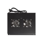 Modulo 4 Ventole A Soffitto Colore Nero Con Termos...