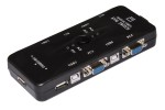 Switch Kvm Manuale Per 4 Pc Usb/Vga Con 1 Mouse, 1...