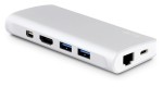 Travel Dock Usb-C 4K 9P Silver Lmp