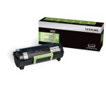 ORIGINALE Lexmark toner nero 502 50F2000 1500 pagi...