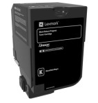 ORIGINALE Lexmark toner nero 74C20K0 CS/CX725 3000...