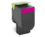 ORIGINALE Lexmark toner magenta 802SM 80C2SM0 2000...