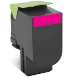 ORIGINALE Lexmark toner magenta 802XM 80C2XM0 4000...