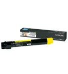 ORIGINALE Lexmark toner giallo X950X2YG X950/952/9...
