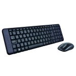 Logitech Wireless Combo MK220 tastiera Mouse inclu...